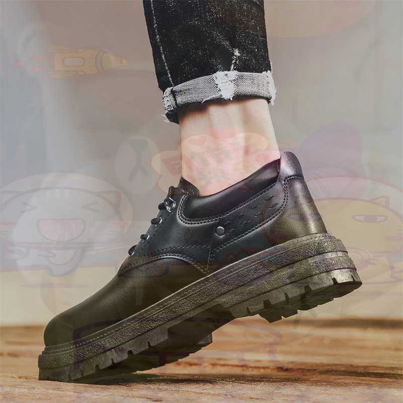 Office Tech Guy - Baskets de Tennis en cuir naturel
