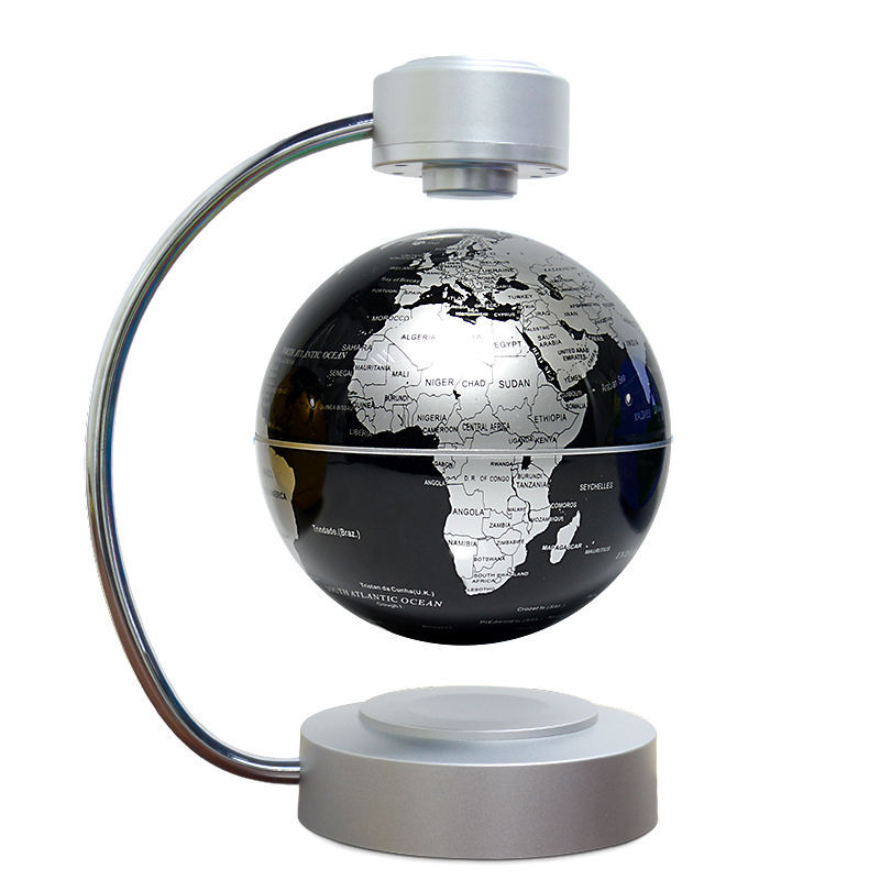 Office Tech For Home - Globe à lévitation magnétique avec lumière