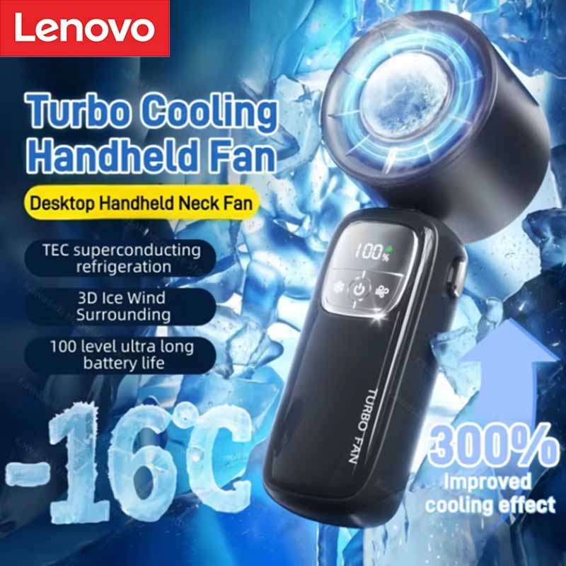 Office Tech For Home - Ventilateur portable électrique turbo Lenovo 30000