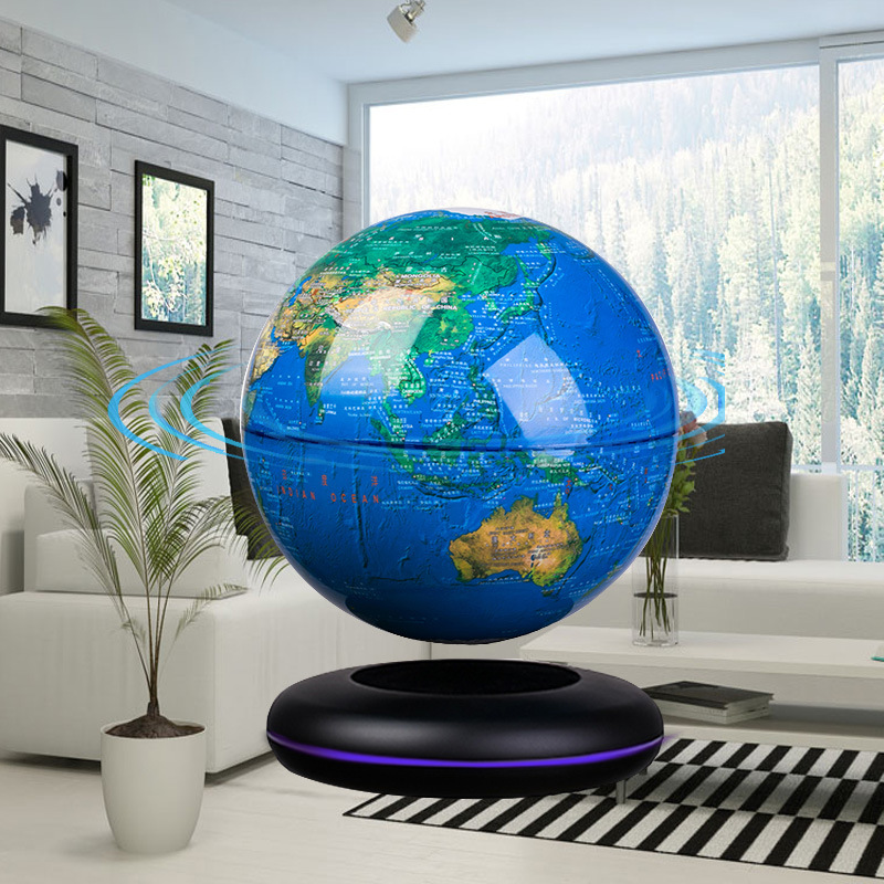 Office Tech For Home - Globe à lévitation magnétique 8 pouces,
