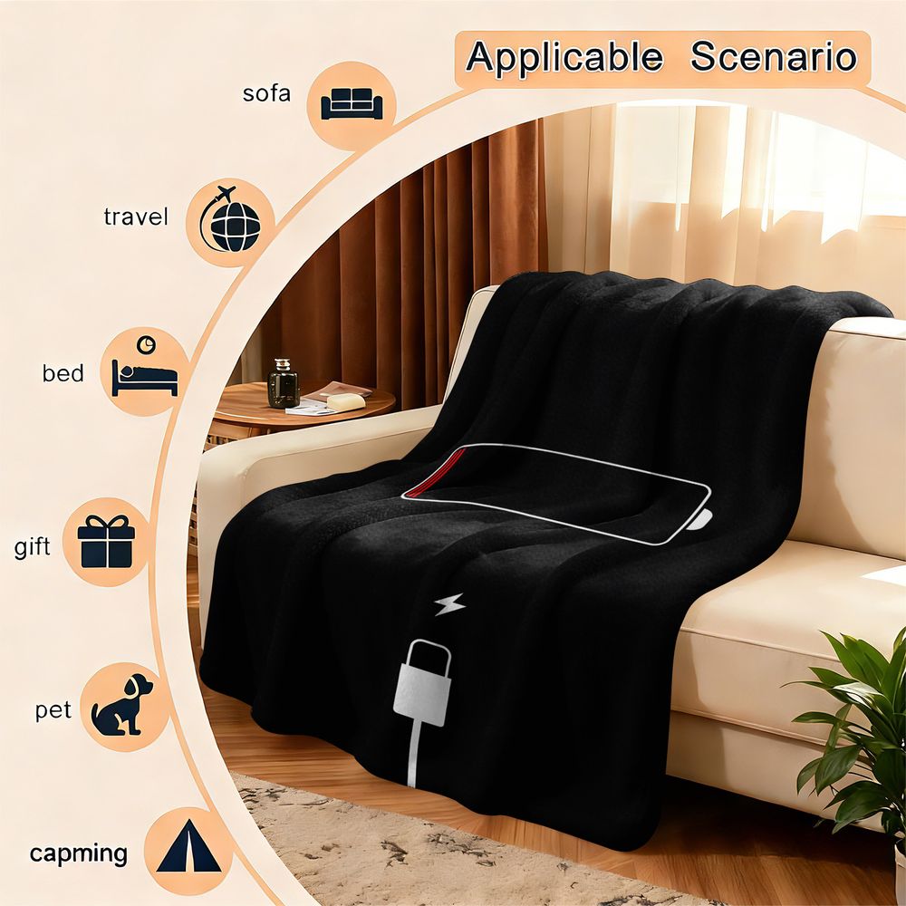 Couverture Polaire Minimaliste - Office Tech For Home avis et prix