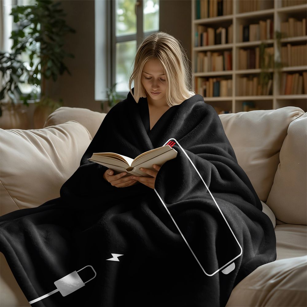 Couverture Polaire Minimaliste - Office Tech For Home avis et prix